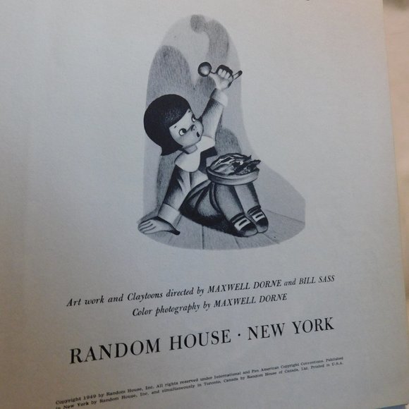 Vintage Mother Goose Published by Random House 1949 - Picture 3 of 9